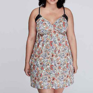 Lane Bryant Cacique Cotton Chemise (never worn)